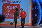 Sachin Tendulkar at NDTV Support My school 9am to 9pm campaign which raised 13.5 crores in Mumbai on 3rd Feb 2013 (50).JPG
